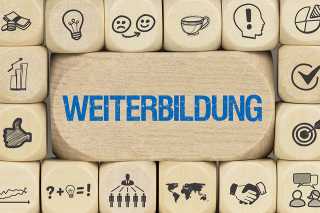 Foto: Schriftzug Weiterbildung